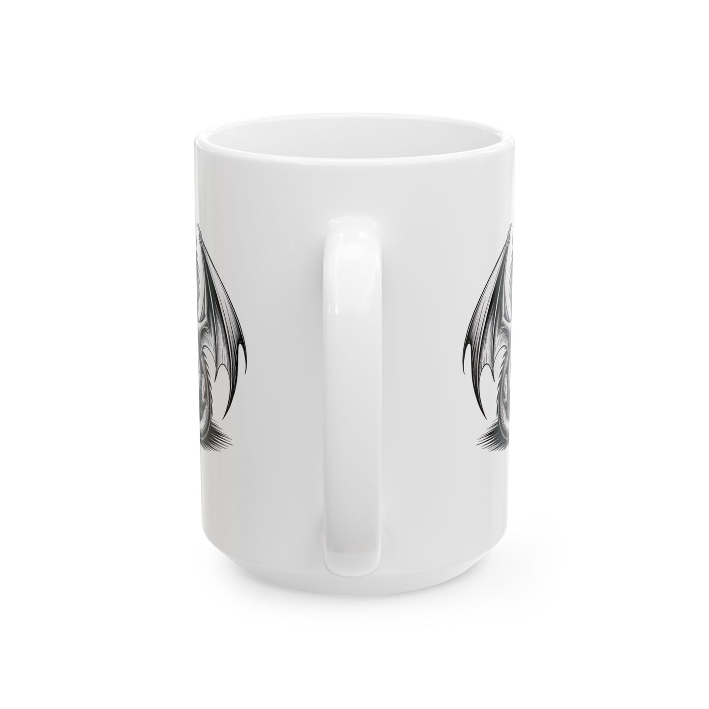 Dragon Ceramic Mug, (15oz) #10613255