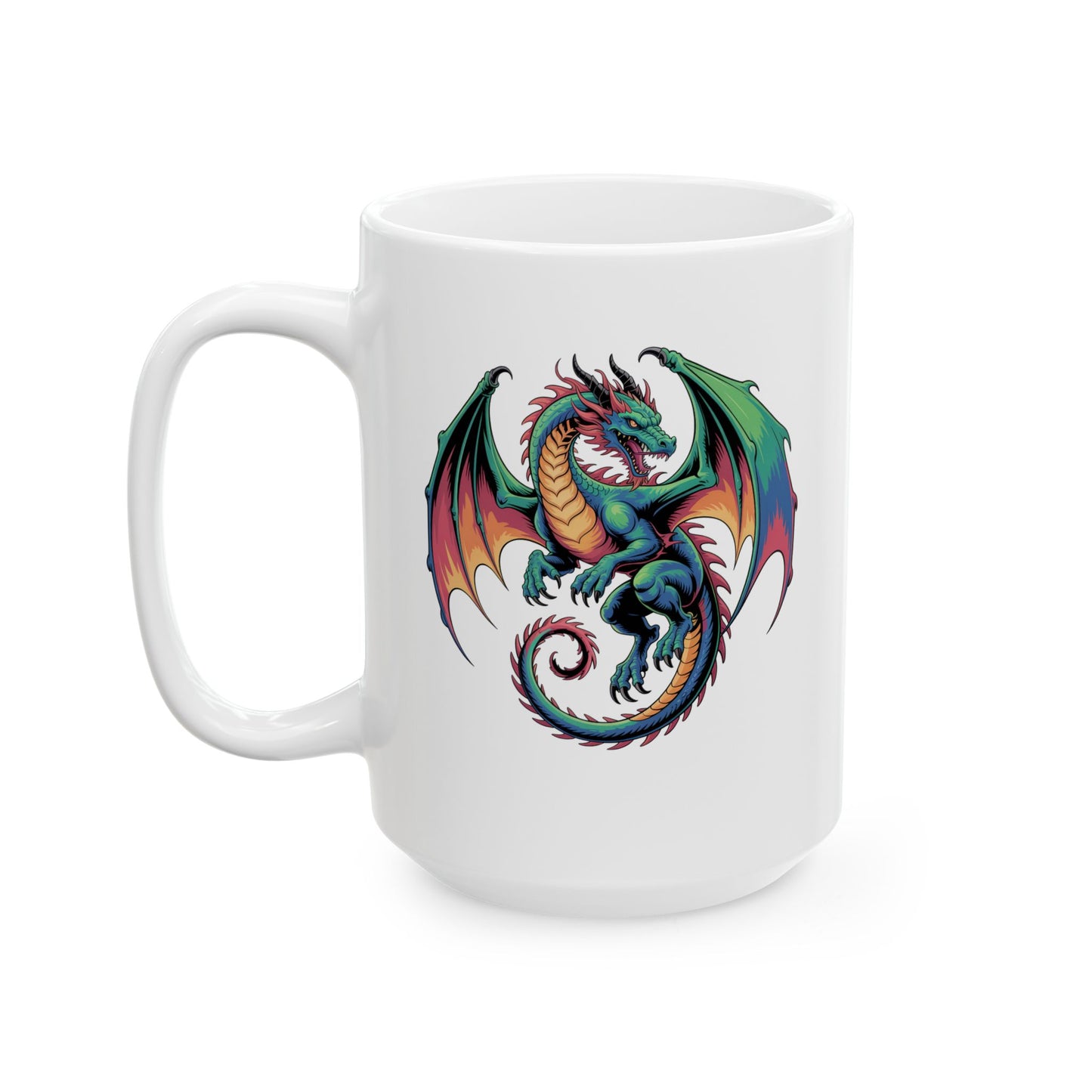 Dragon Ceramic Mug, 15oz- image # 10613250