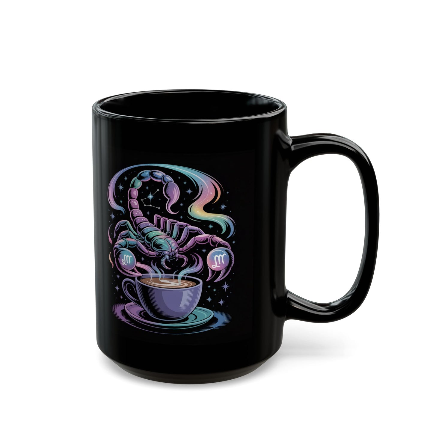 Cosmic Scorpio Mug - Astrology Gift, Unique Coffee Cup for Zodiac Lovers, Horoscope Theme, Magical Scorpion Design