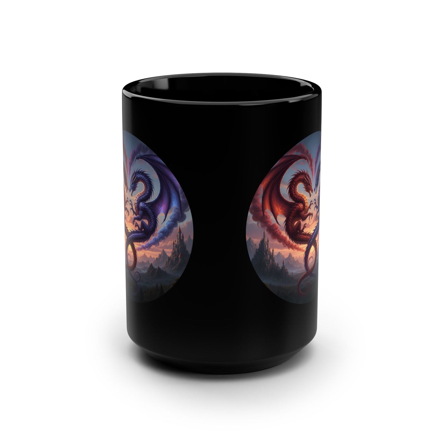 Dual-Color Fantasy Dragon 15oz Mug- Score 94