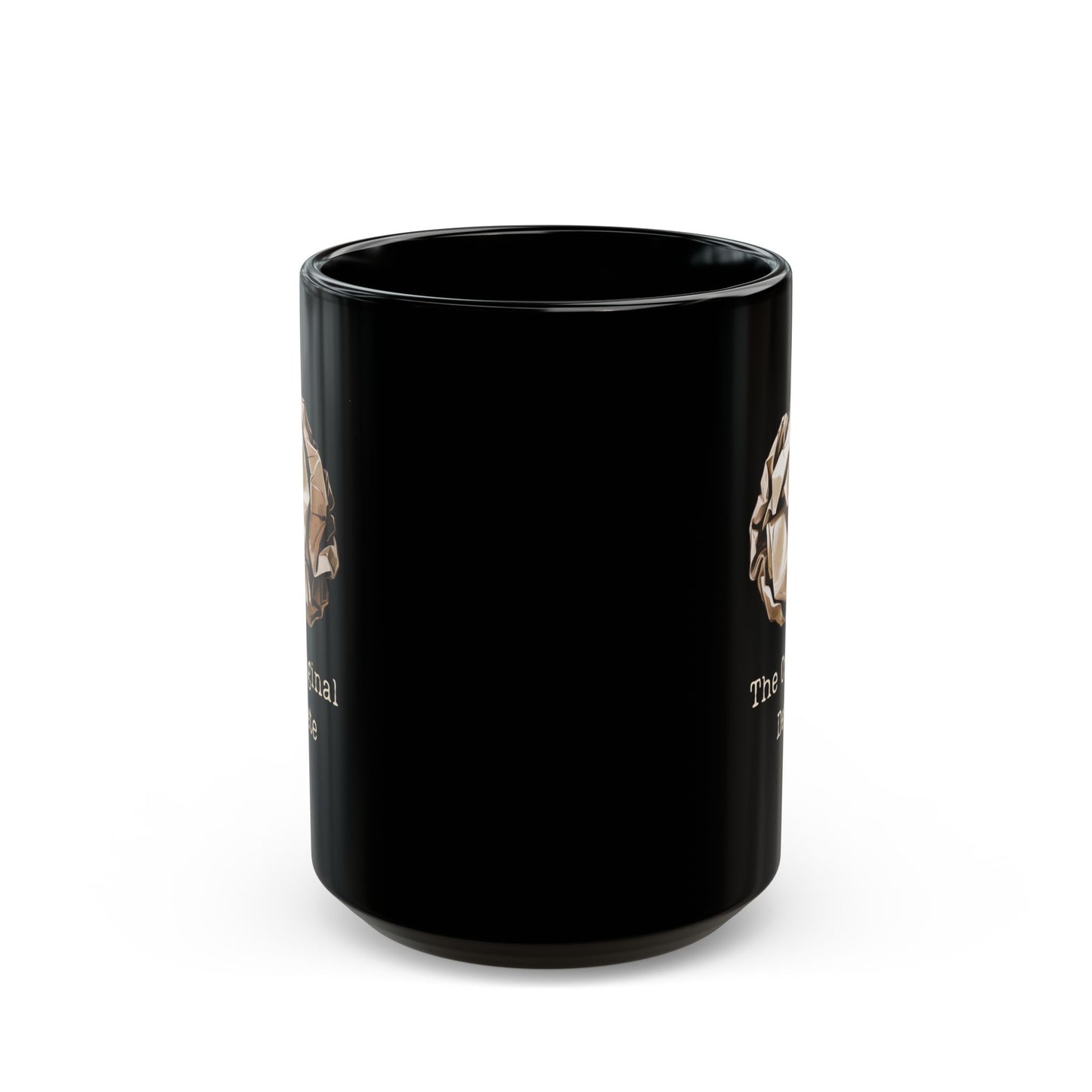 Writer Coffee Mug – Black Ceramic Mug for Editors, Authors & Creatives – 15oz Literary Writing Mug - B0GFXK591H