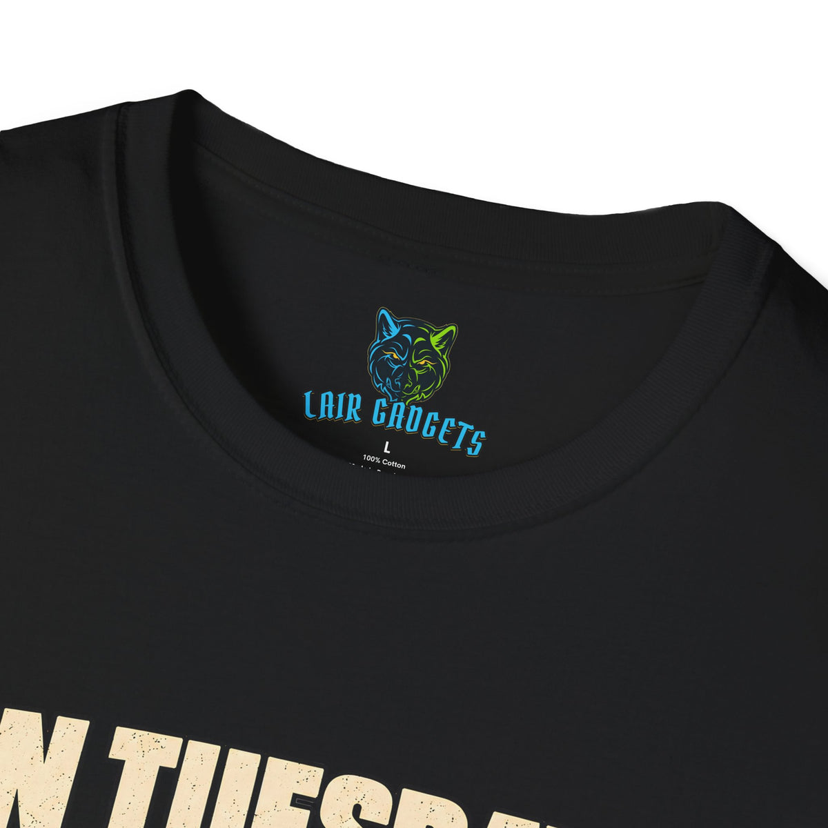 On Tuesdays We Go Retro RetroNate game controller graphic tee, alternate view