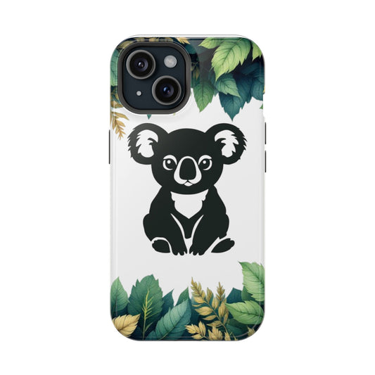 Koala Leaf Magnetic Tough Case - Stylish and Resilient Phone Protector