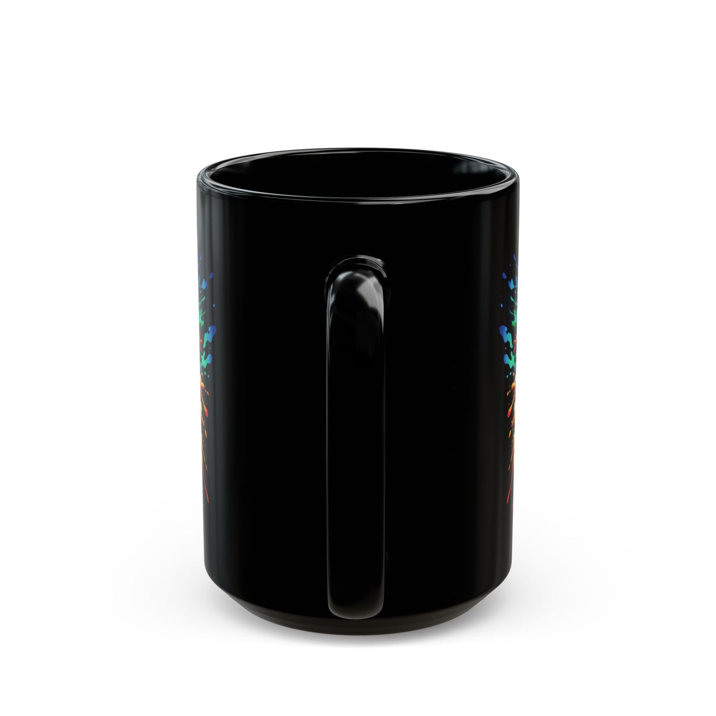 Moth Black Mug (15oz)
