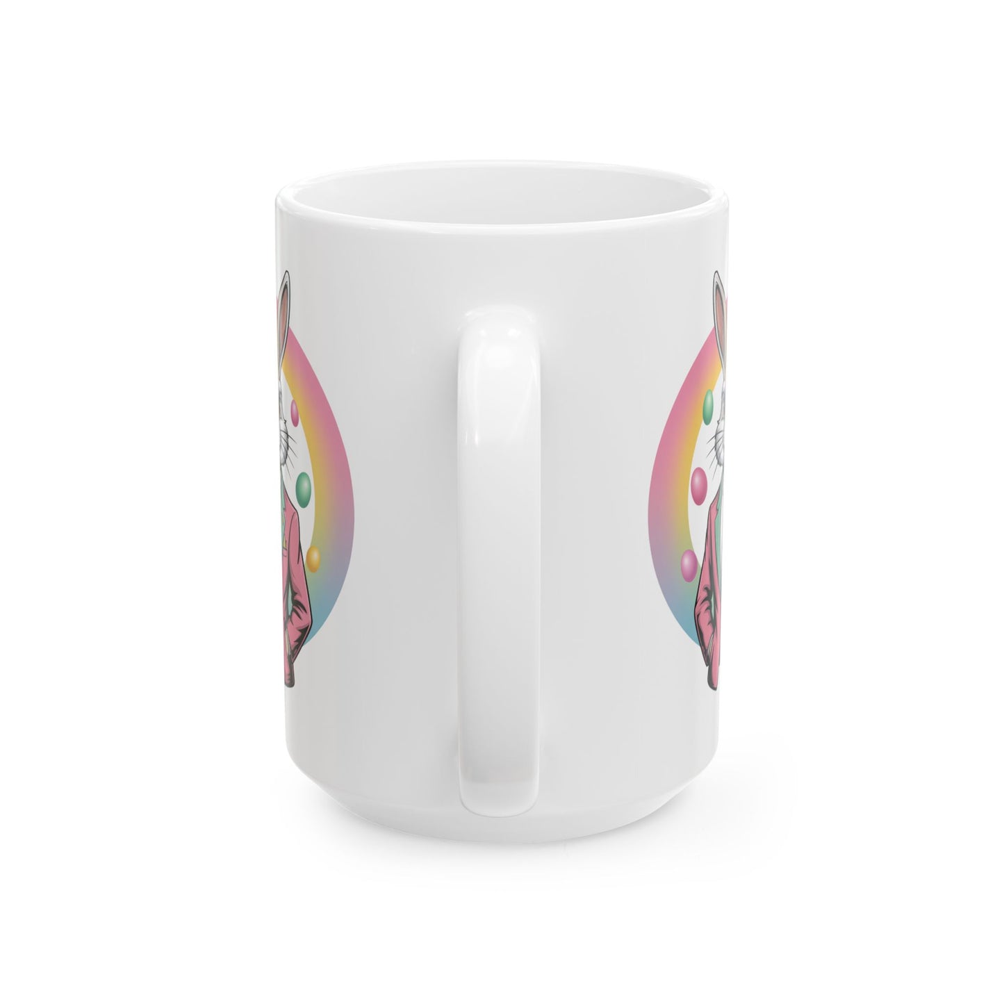 The Bunny That Made Ceramic Mug, (15oz)