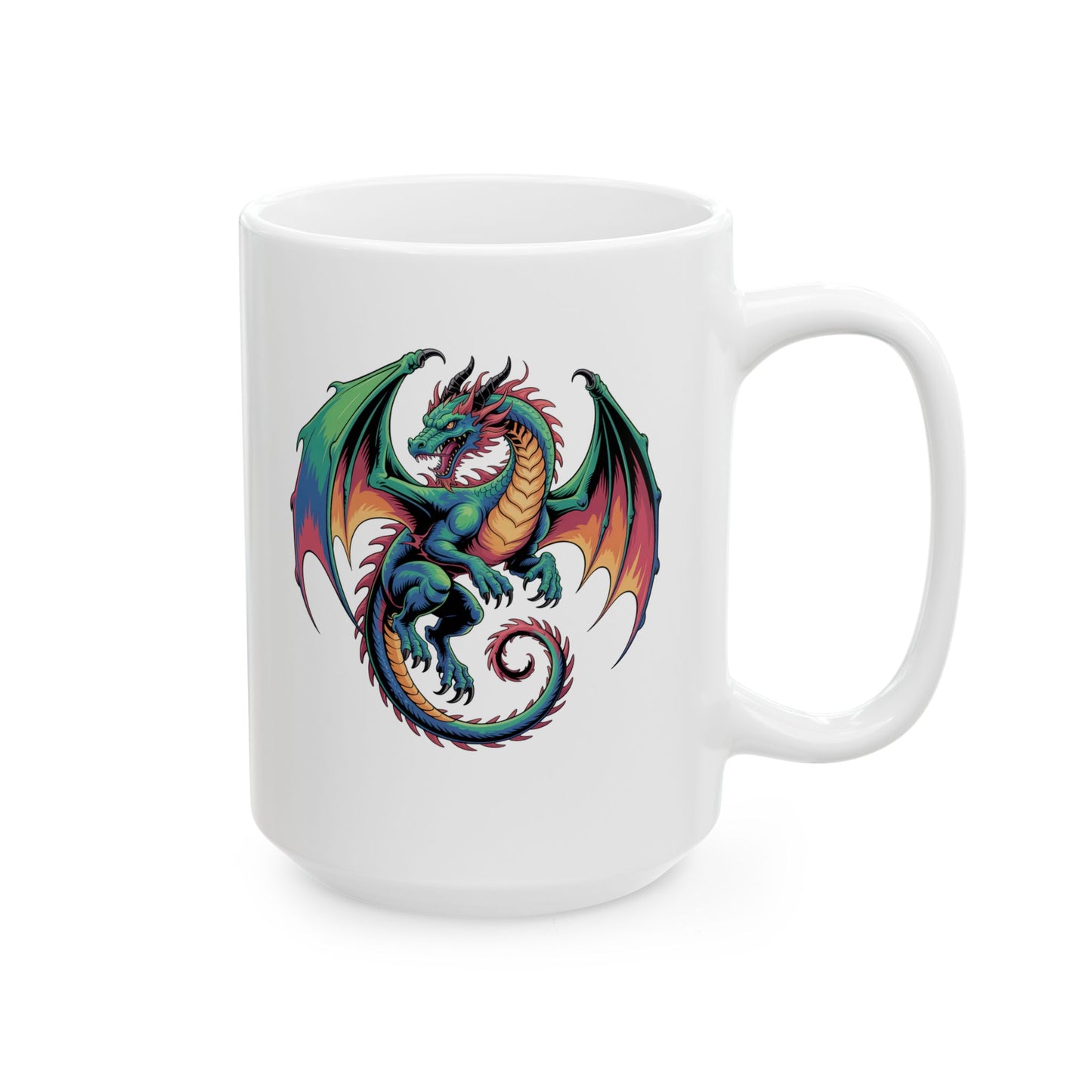 Dragon Ceramic Mug, 15oz- image # 10613250