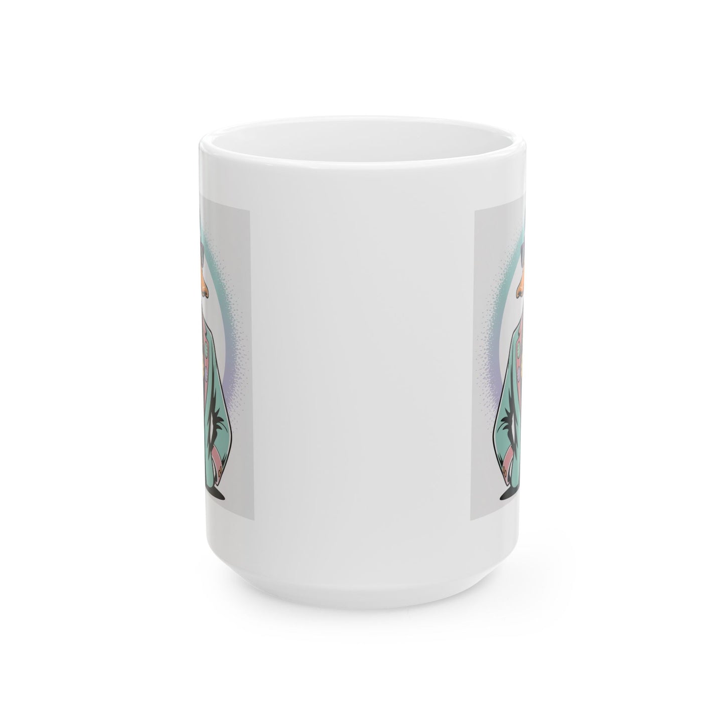 The Egg King Ceramic Mug, (15oz)