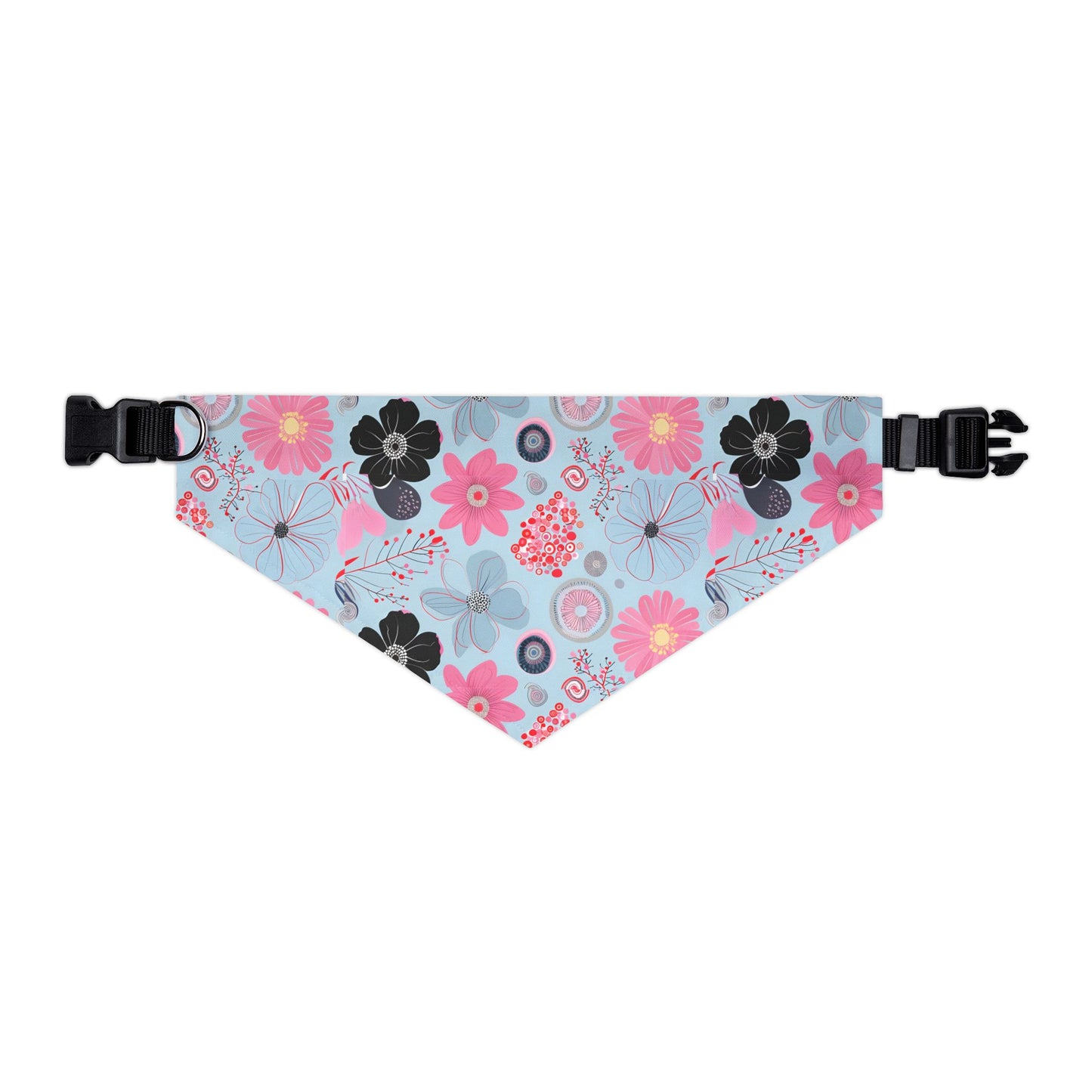 Floral Pet Bandana Collar - Stylish Dog Accessory for All Occasions