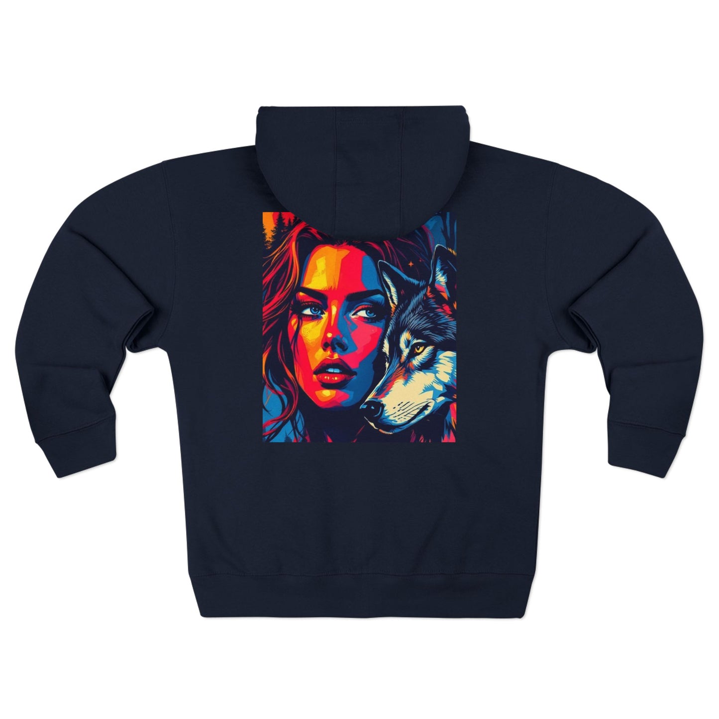 Colorful Art Unisex Hoodie - Stylish Bohemian Design for Nature Lovers - Ideal Gift for Artists and Outdoor Enthusiasts