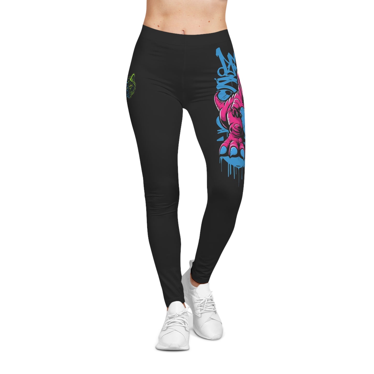 Lair Gadgets T-Rex graphic Women's Casual Leggings - Perfect for Everyday Comfort & Style