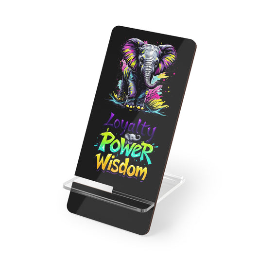 Colorful Elephant Mobile Display Stand - Eye-Catching & Stylish Phone Holder