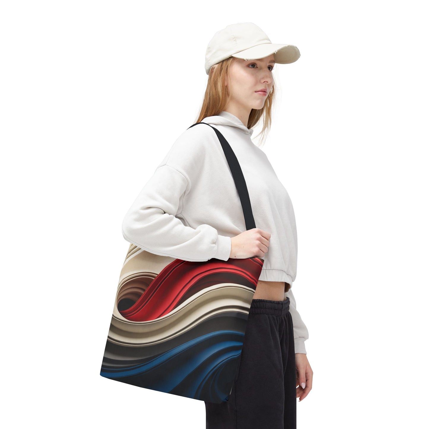 Patriot Swirl 10646410 Tote Bag 16x16