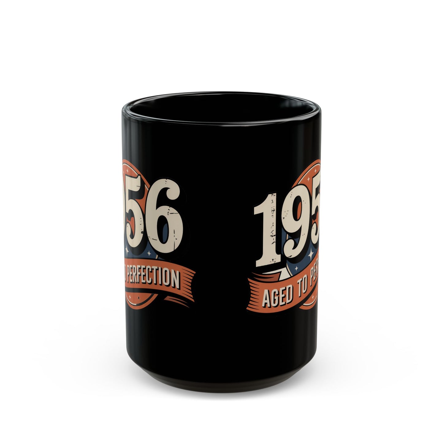Aged to Perfection 1956 Black Mug (11oz, 15oz)