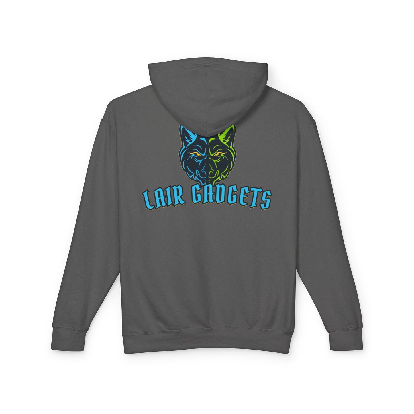 Lair Gadgets Unisex Lightweight Hooded Sweatshirt - Casual Comfort with a Bold Statement