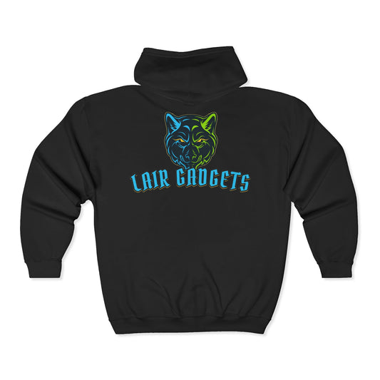 Lair Gadgets Unisex Full Zip Hoodie