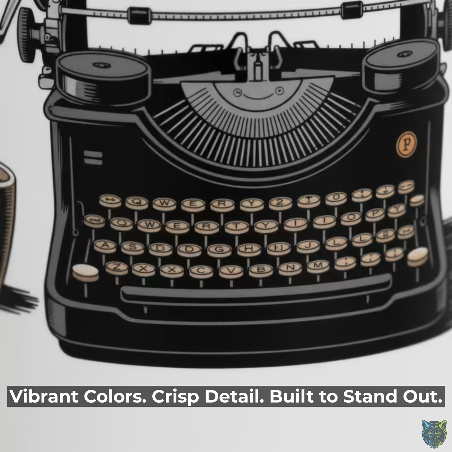 Writer Coffee Mug Coffee First Words Later Typewriter Mug White Ceramic 15oz Writer Gift by Lair Gadgets