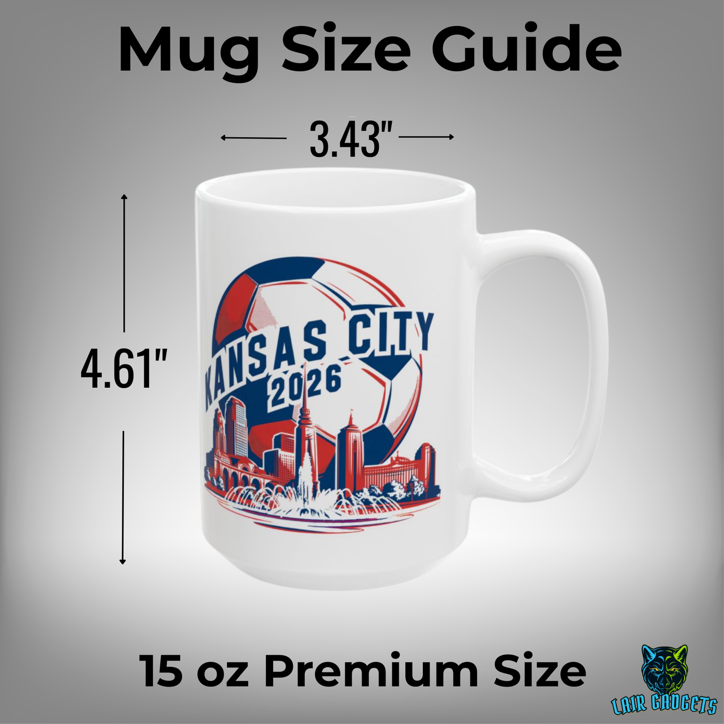 Kansas City 2026  Ceramic Mug, (11oz, 15oz)