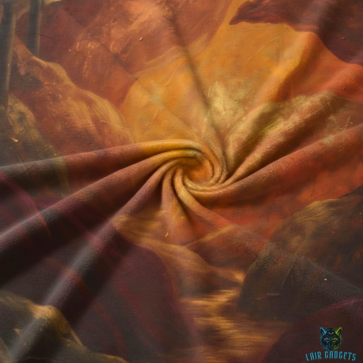 Mystical Forest Canyon Plush Throw Blanket Cinematic Fantasy Decor