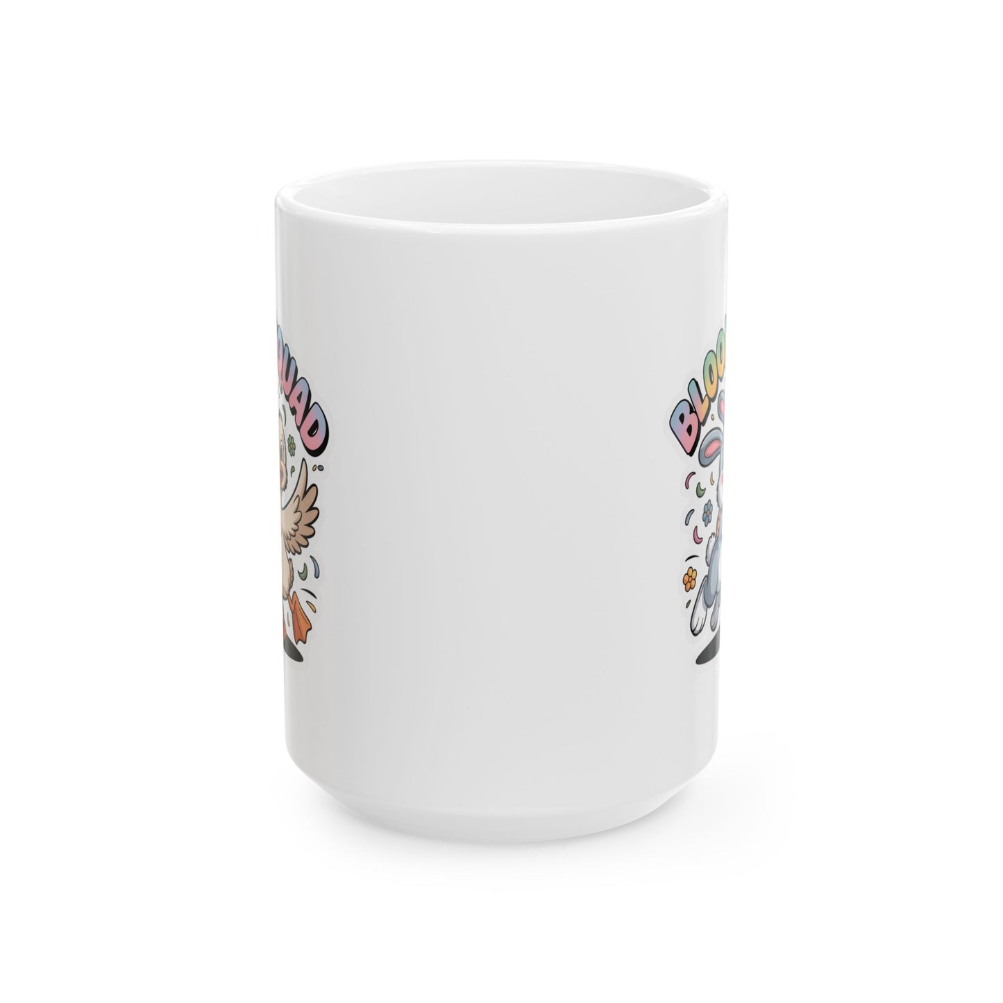 Bloom Squad Original 2  Ceramic Mug — Cute Farm Animal Coffee Cup (11oz/15oz)