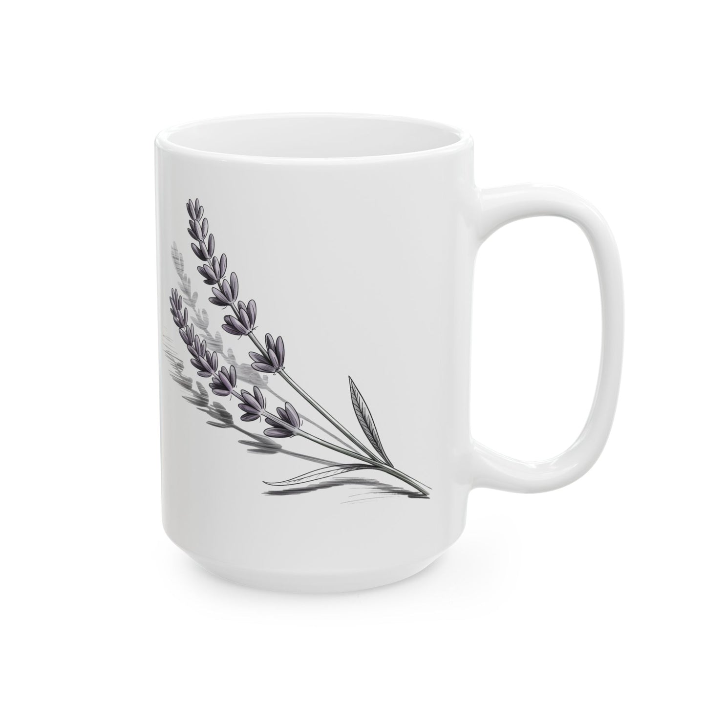 Sketch#1 Spring gift Mockup Ceramic Mug, (15oz)