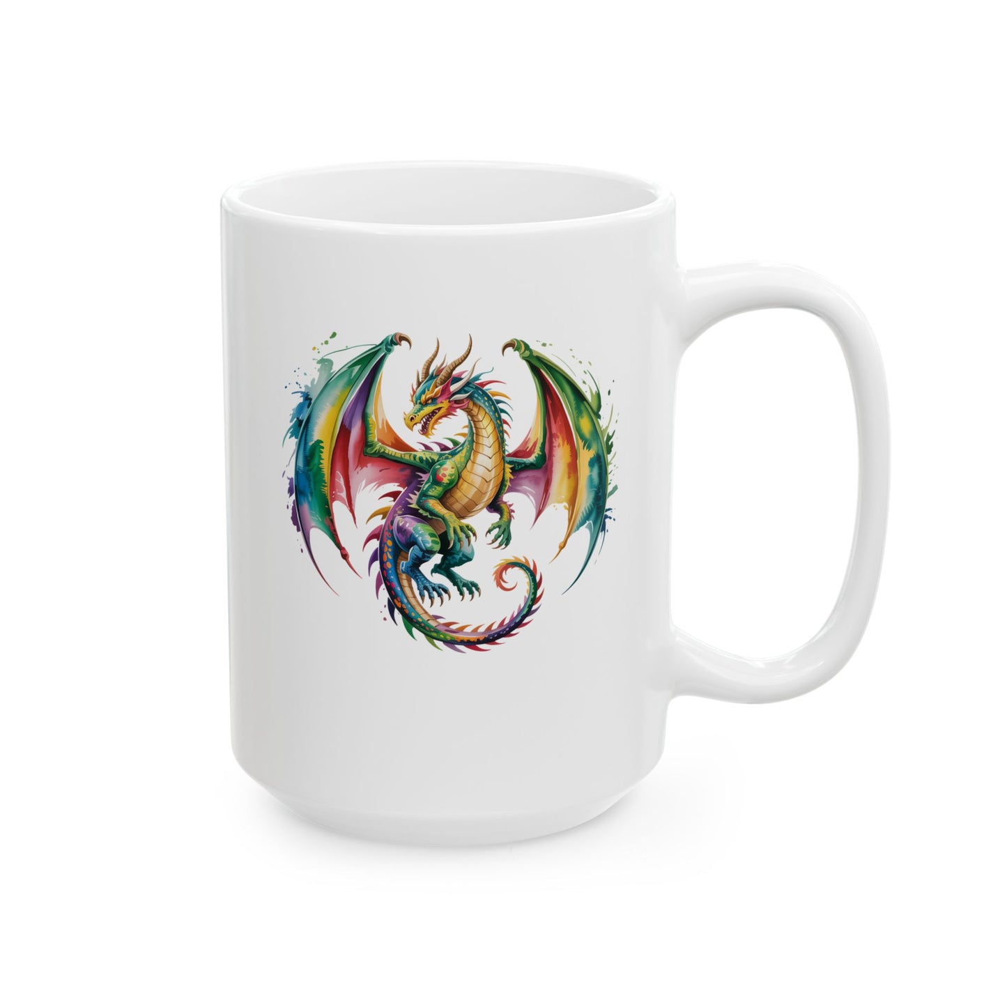 Dragon Ceramic Mug, (15oz) #10613268