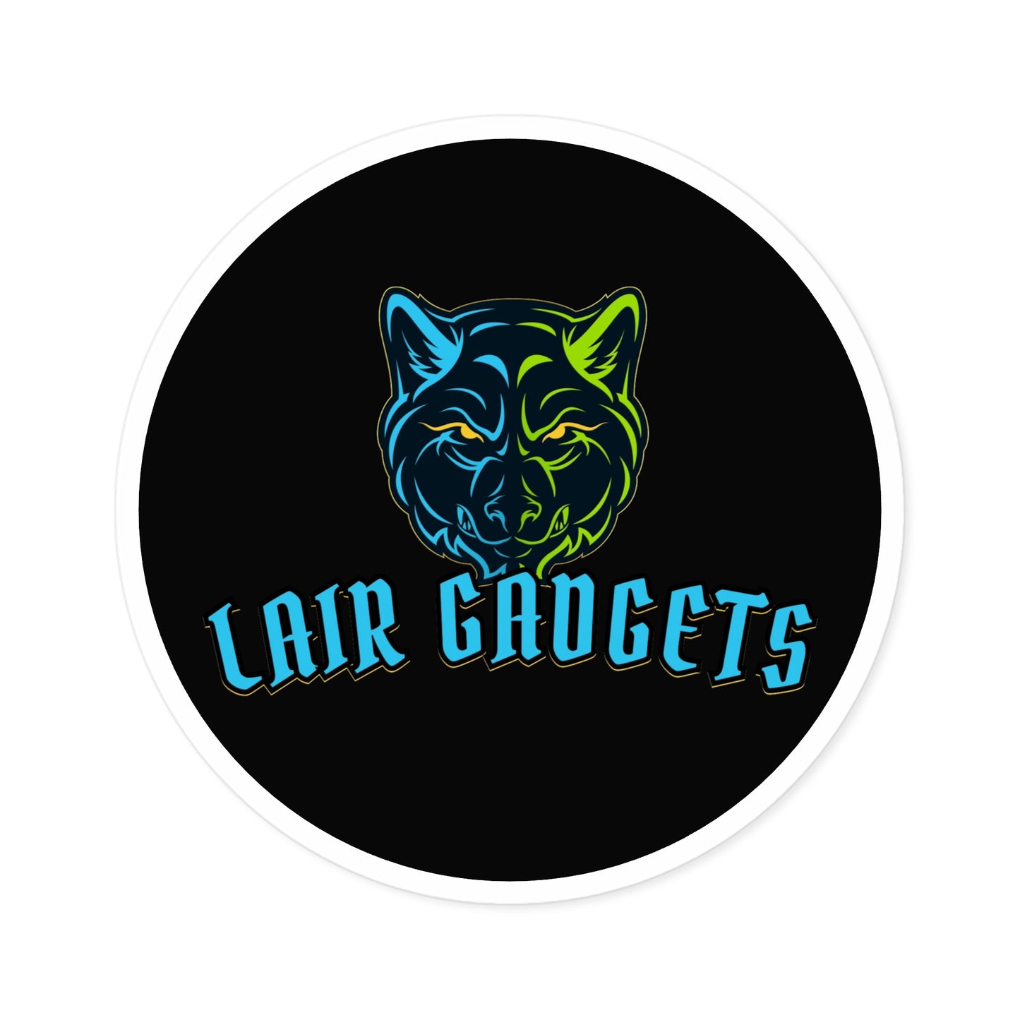 Lair Gadgets Round Stickers, Indoor\Outdoor