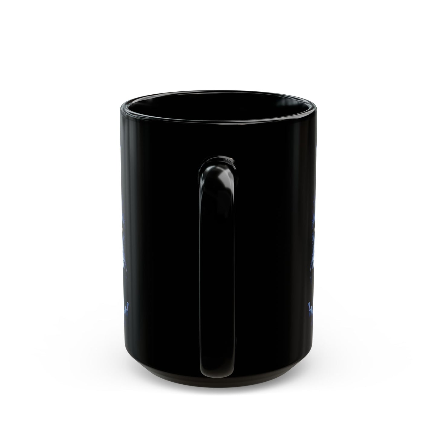 Wolf Made from Smoke Black Mug (11oz, 15oz)