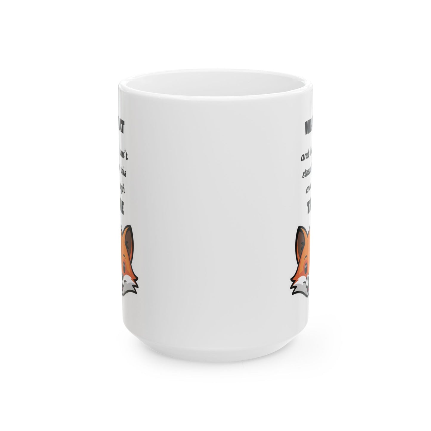 Rustic Fox Ceramic Mug - Coffee Cup, Animal Lover Gift, Cute Kitchen Decor, Nature Aesthetic, Eco-Friendly Drinkware