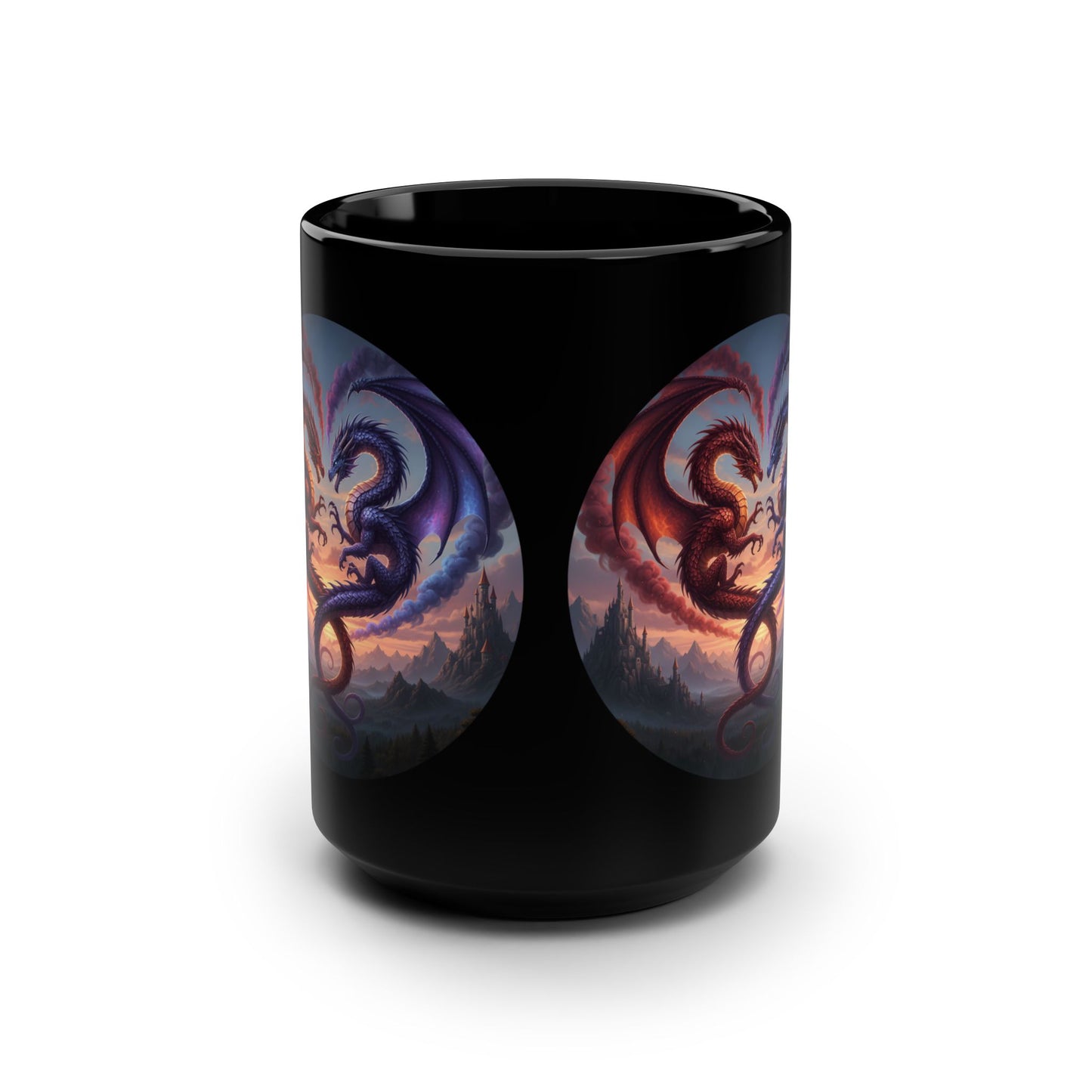 Dual-Color Fantasy Dragon 15oz Mug- Score 94