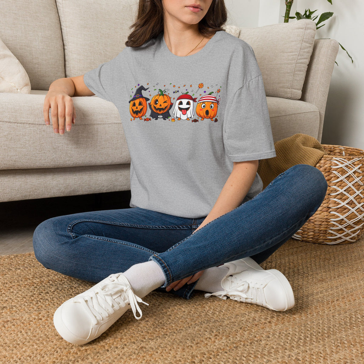 Pumpkin Friends Unisex Softstyle T-Shirt