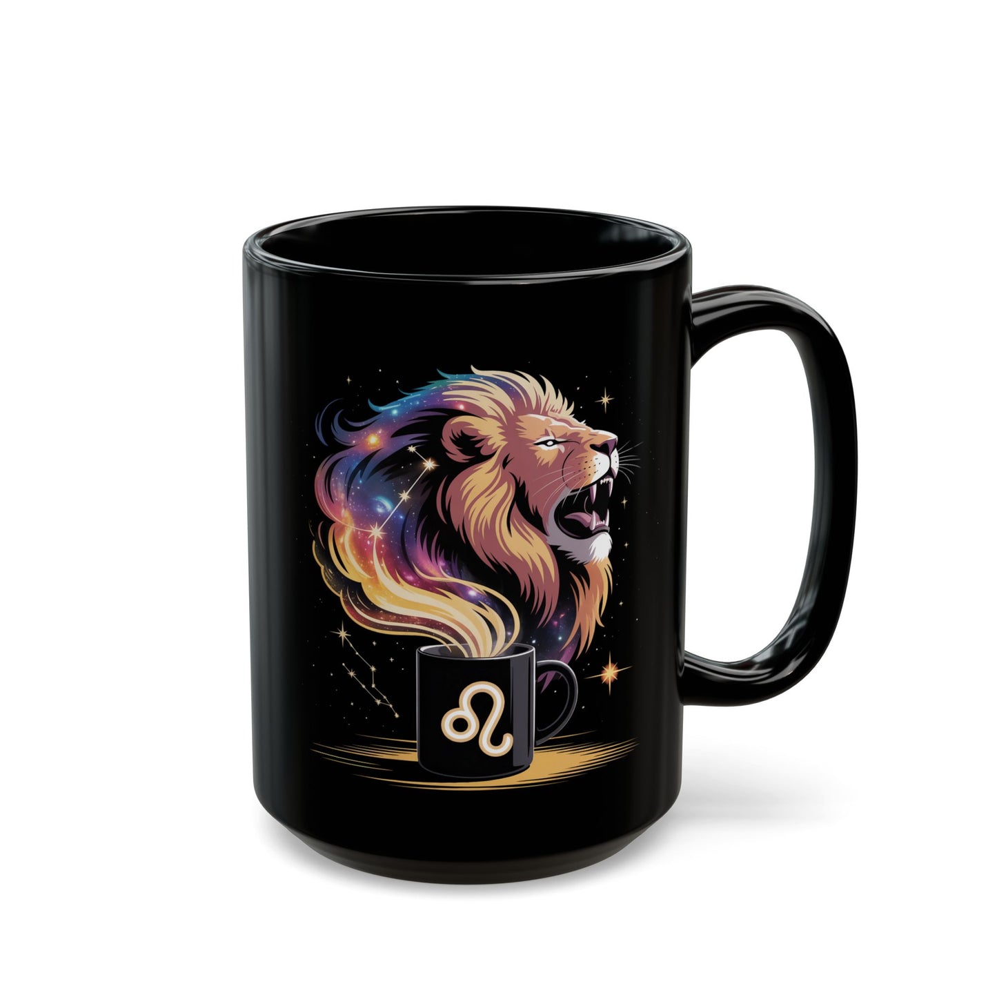 Celestial Leo Mug - Astrology Gift, Zodiac Coffee Cup, Horoscope Lover's Drinkware, Personalized Leo Mug, Unique Birthday Gift