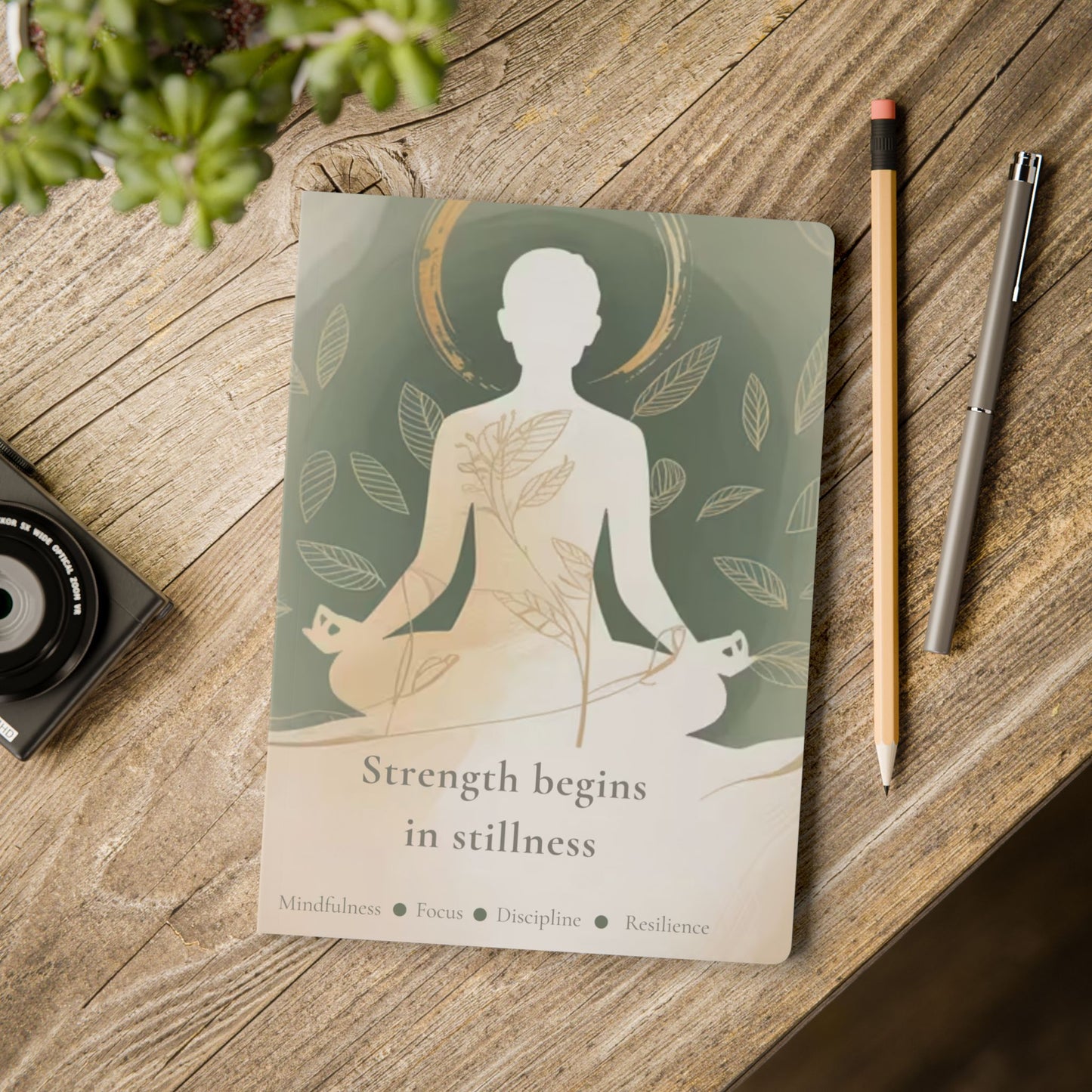 Mindfulness Journal with Inspiring Quotes | Softcover Guided Journal, Meditation Note Book, Wellness Planner, Self-Care Journal, Gift [...]