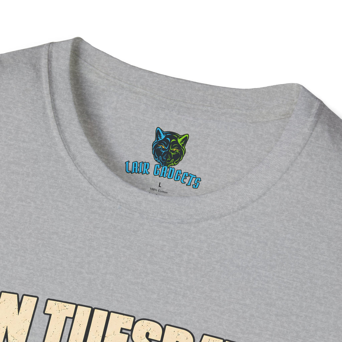 On Tuesdays We Go Retro RetroNate game controller graphic tee, alternate view