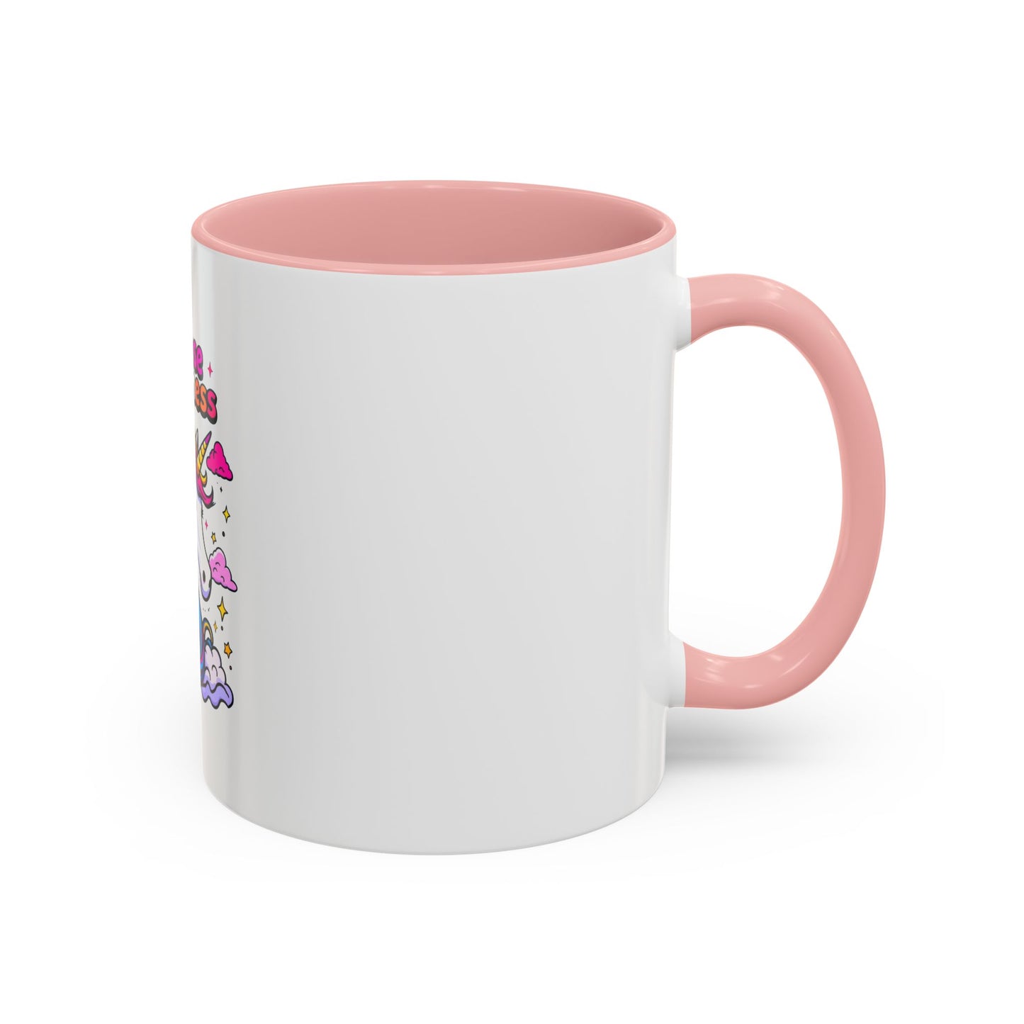 Unicorn Coffee Mug, 'Choose Happiness' Design, Glossy Finish for Morning Motivation