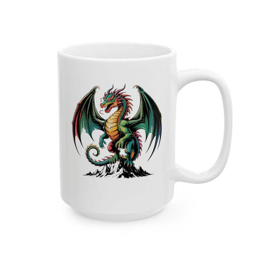 Dragon Ceramic Mug, (15oz) #10613258