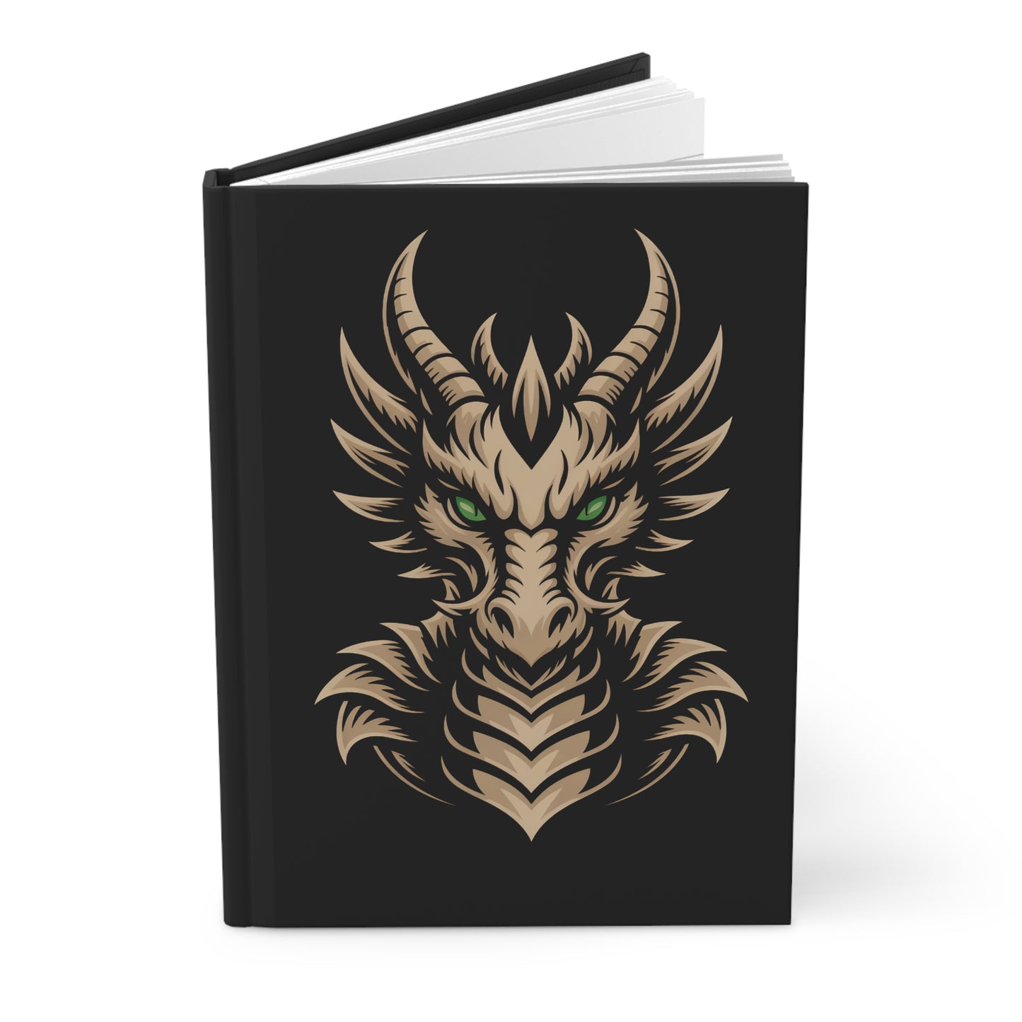 Gold Dragon Hardcover Journal Matte