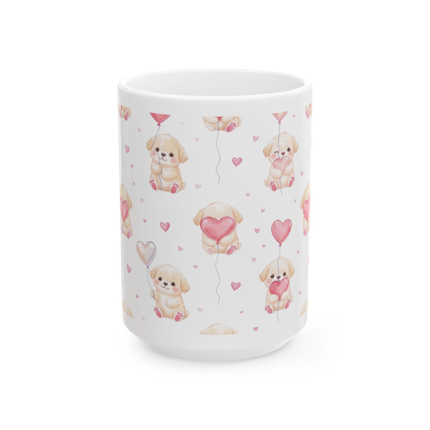 Puppy with Heart balloon- Score 88