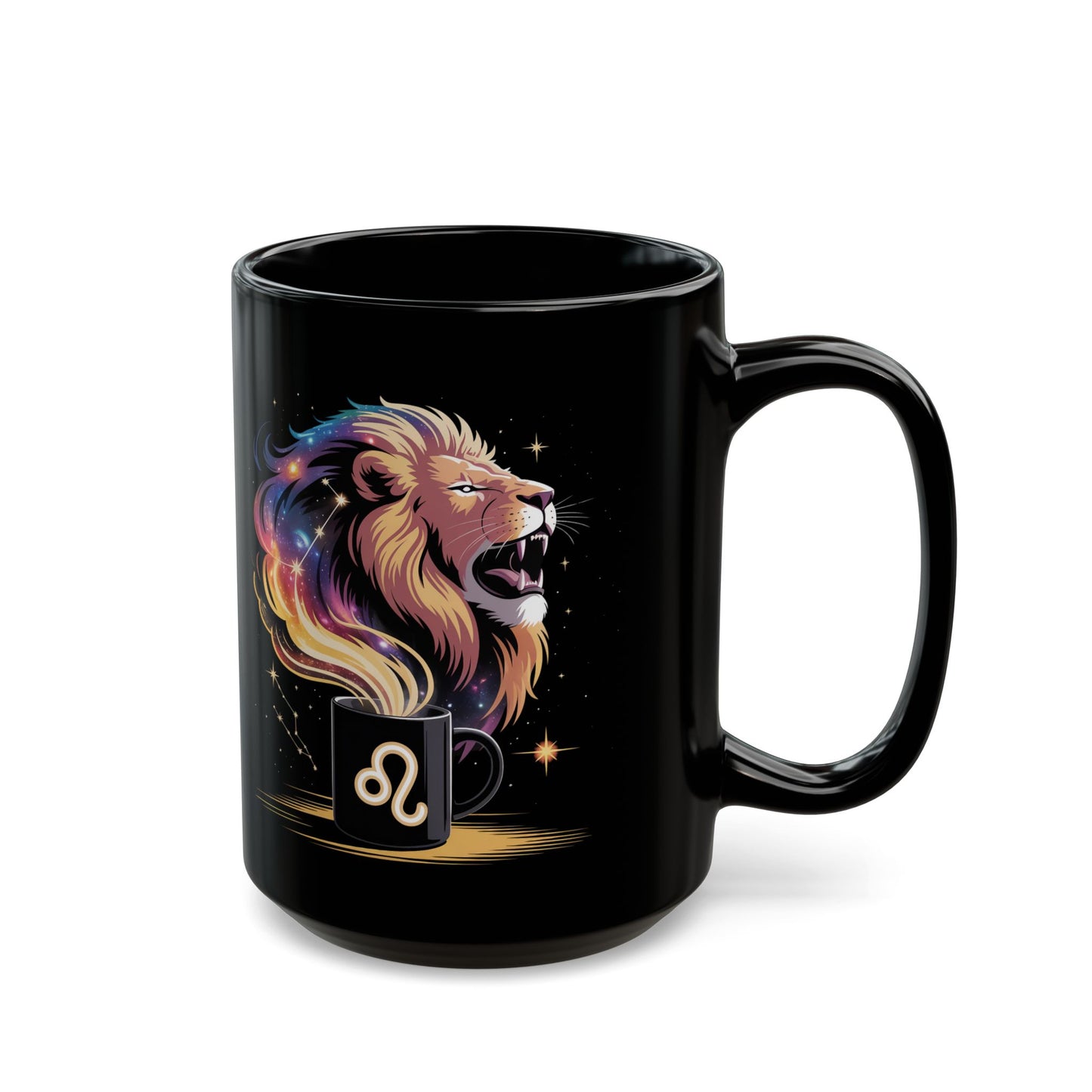 Celestial Leo Mug - Astrology Gift, Zodiac Coffee Cup, Horoscope Lover's Drinkware, Personalized Leo Mug, Unique Birthday Gift