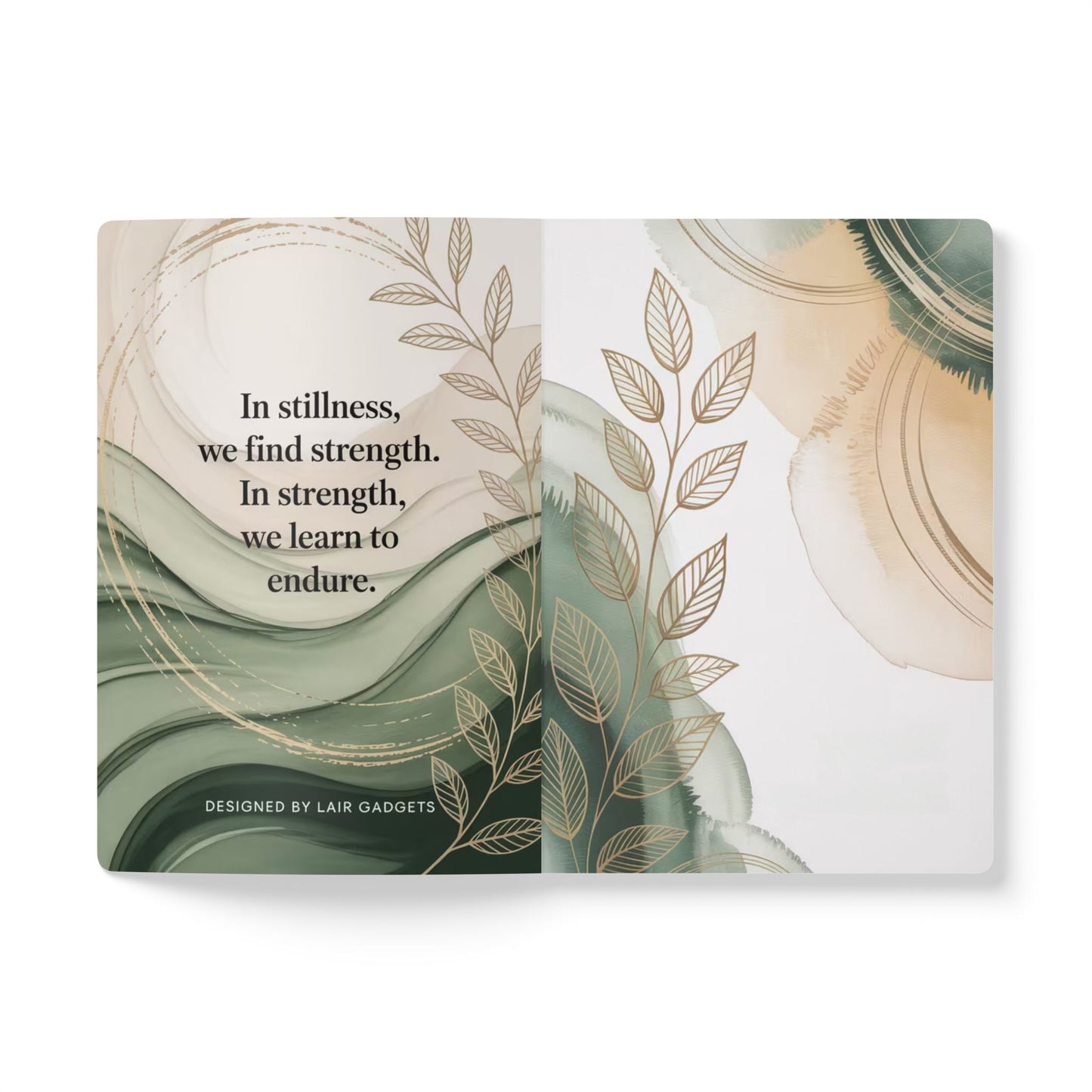 Mindfulness Journal with Inspiring Quotes | Softcover Guided Journal, Meditation Note Book, Wellness Planner, Self-Care Journal, Gift [...]