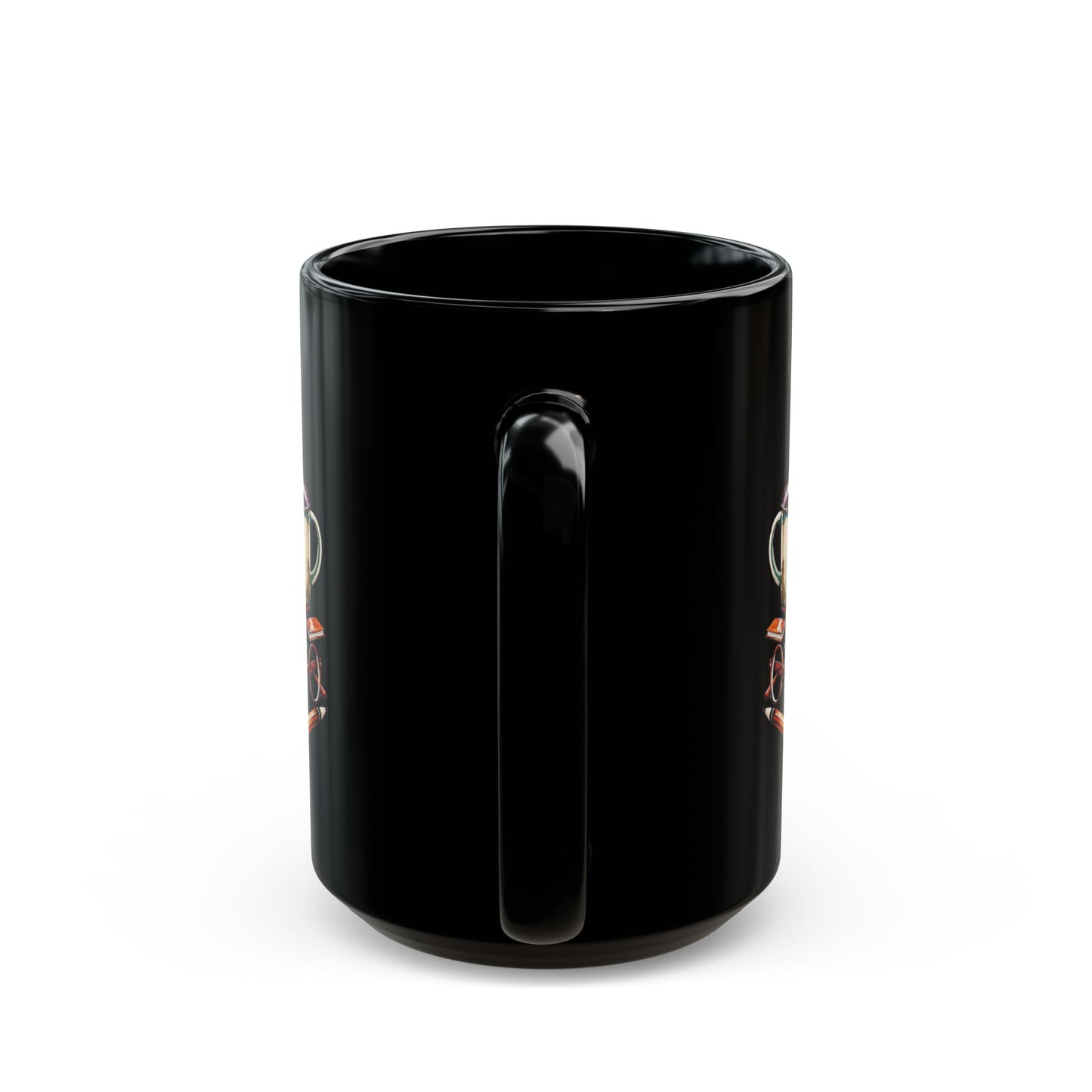Teacher - Apple Black Mug (11oz, 15oz)