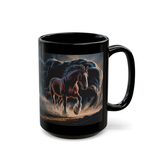 Dark Storm Clyde Black Mug (15oz)