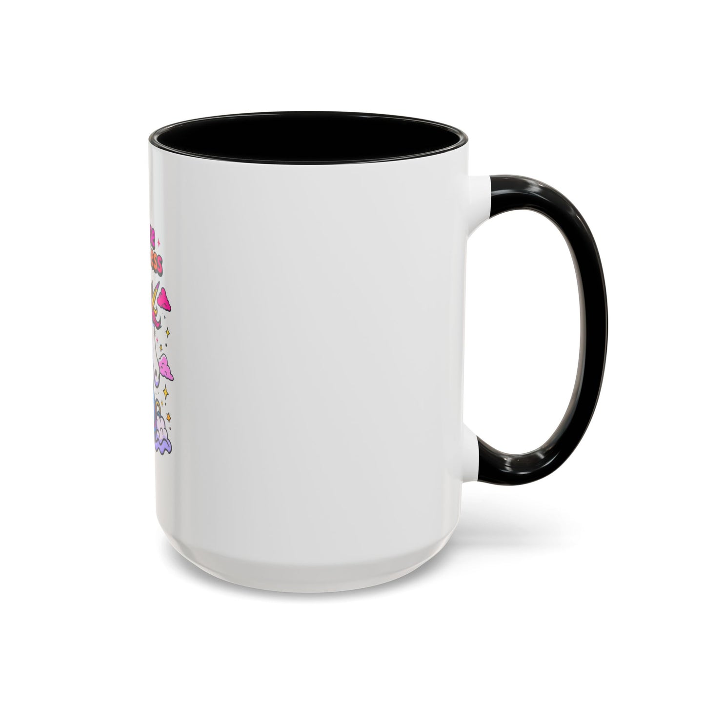 Unicorn Coffee Mug, 'Choose Happiness' Design, Glossy Finish for Morning Motivation