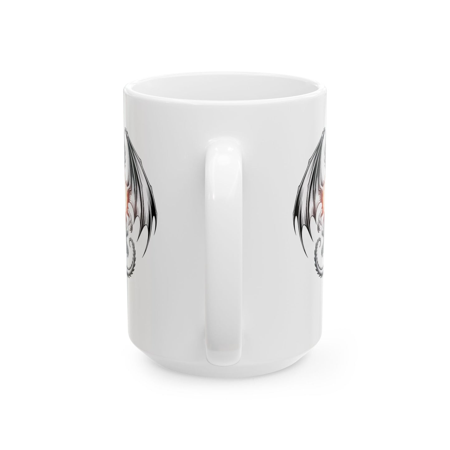 Dragon Ceramic Mug, (15oz) #10613286