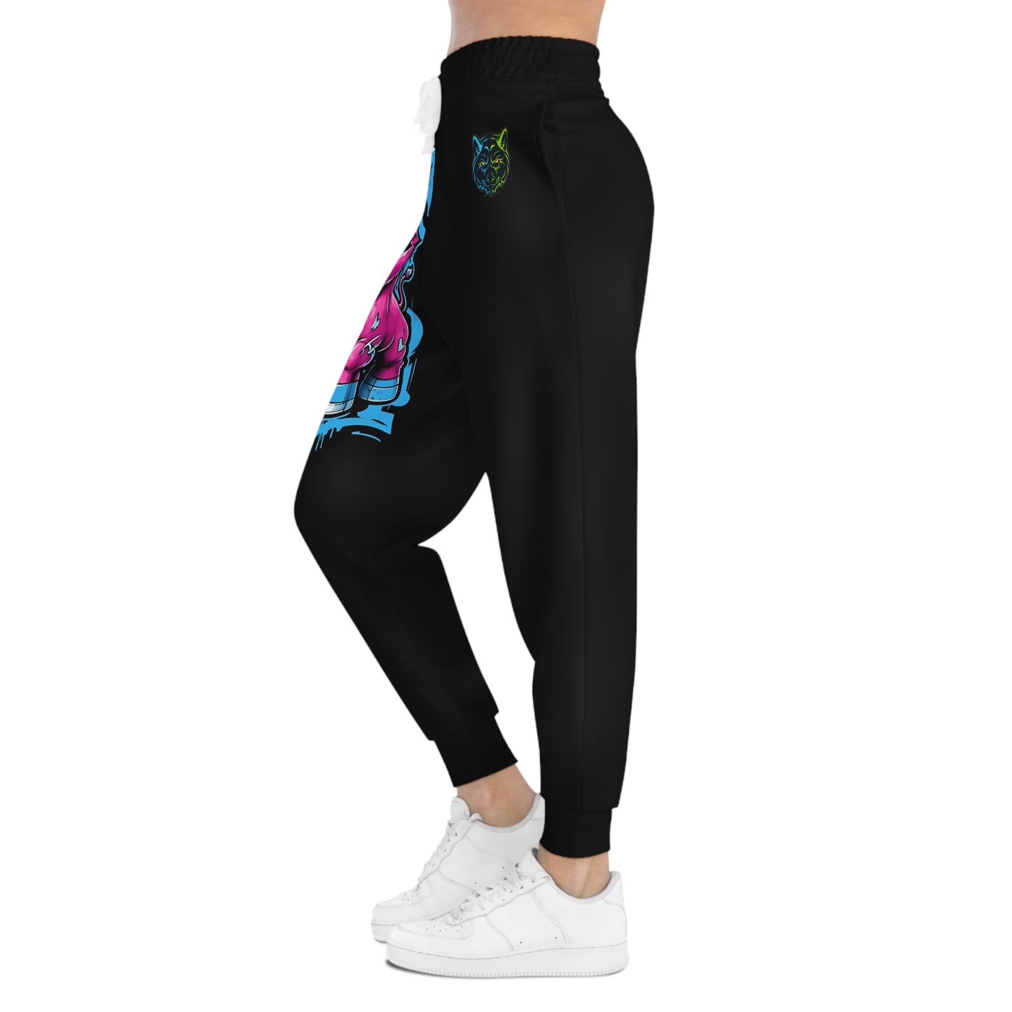 Lair Gadgets Pink Cartoon Bull Athletic Joggers for Comfort and Style