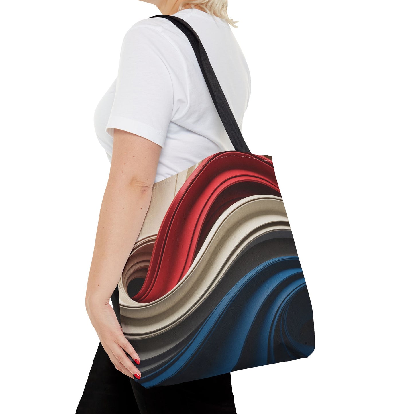 Patriot Swirl 10646410 Tote Bag 16x16