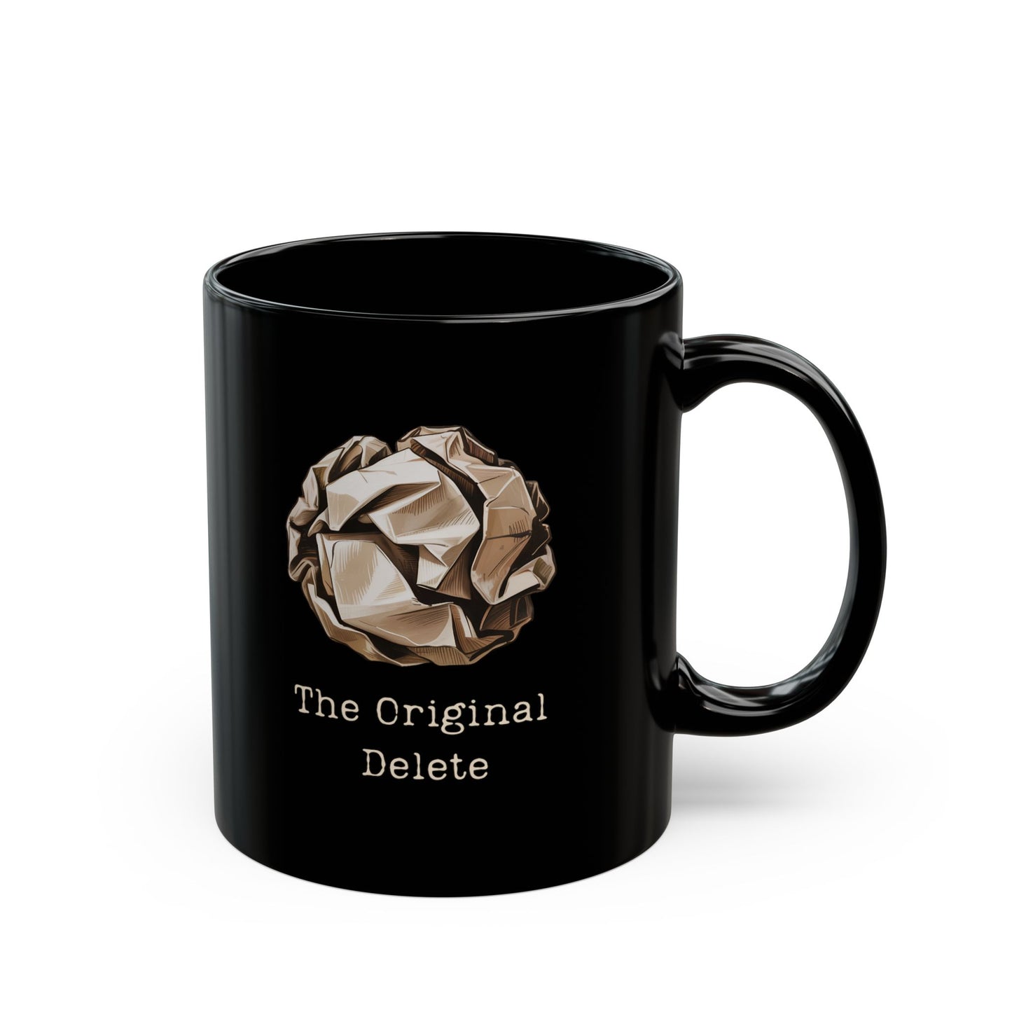 Writer Coffee Mug – Black Ceramic Mug for Editors, Authors & Creatives – 15oz Literary Writing Mug - B0GFXK591H