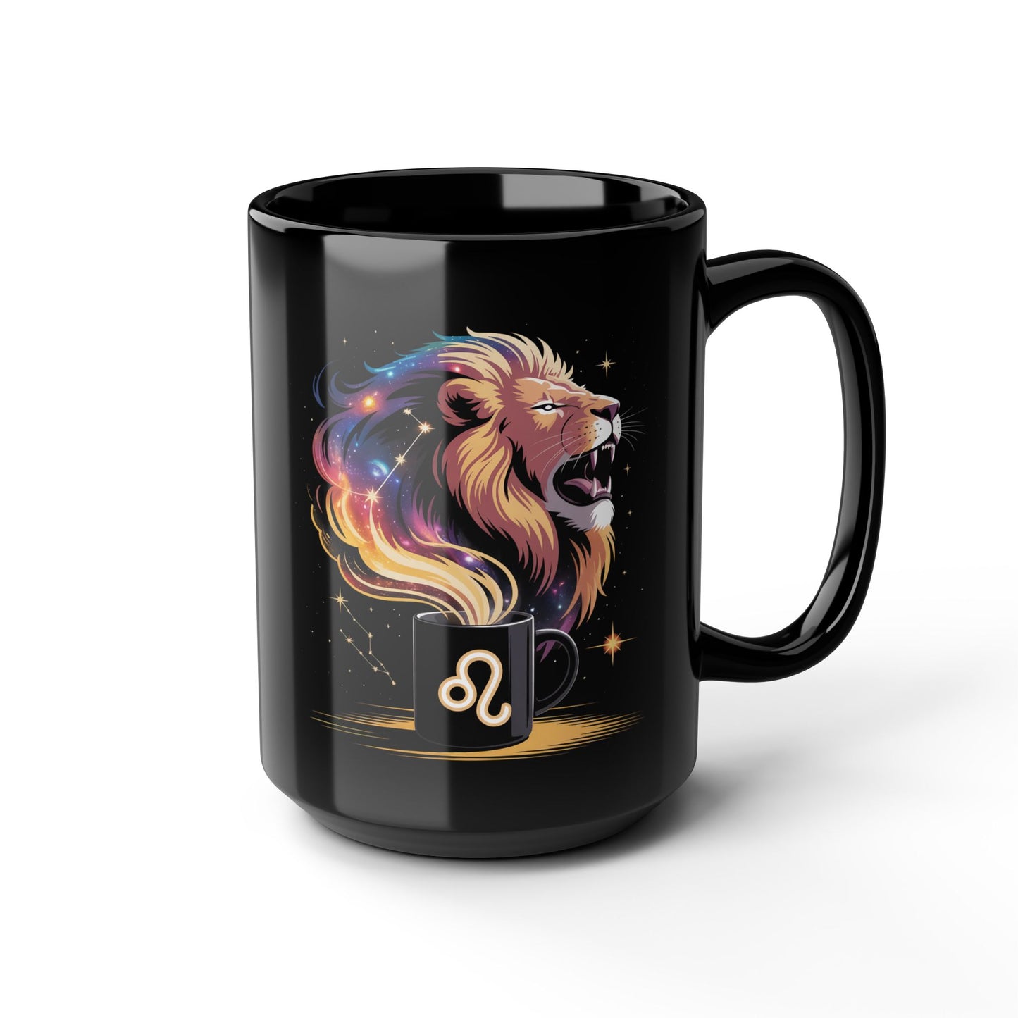 Celestial Leo Mug - Astrology Gift, Zodiac Coffee Cup, Horoscope Lover's Drinkware, Personalized Leo Mug, Unique Birthday Gift