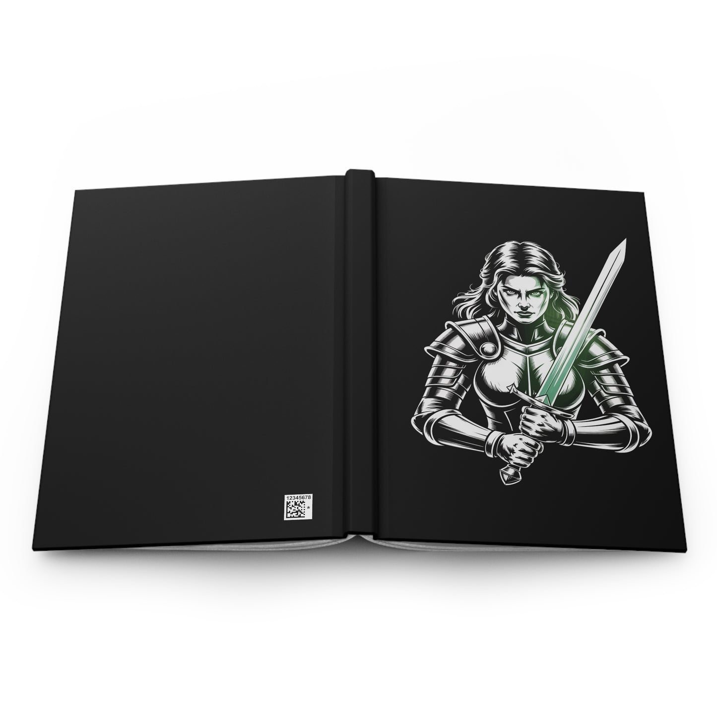 Female Warrior Hardcover Journal Matte