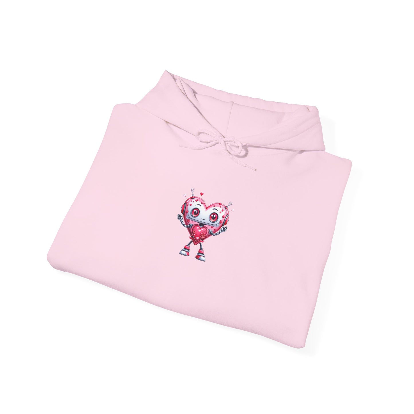 Cute Heart Unisex Hoodie, Soft and Playful Sweatshirt