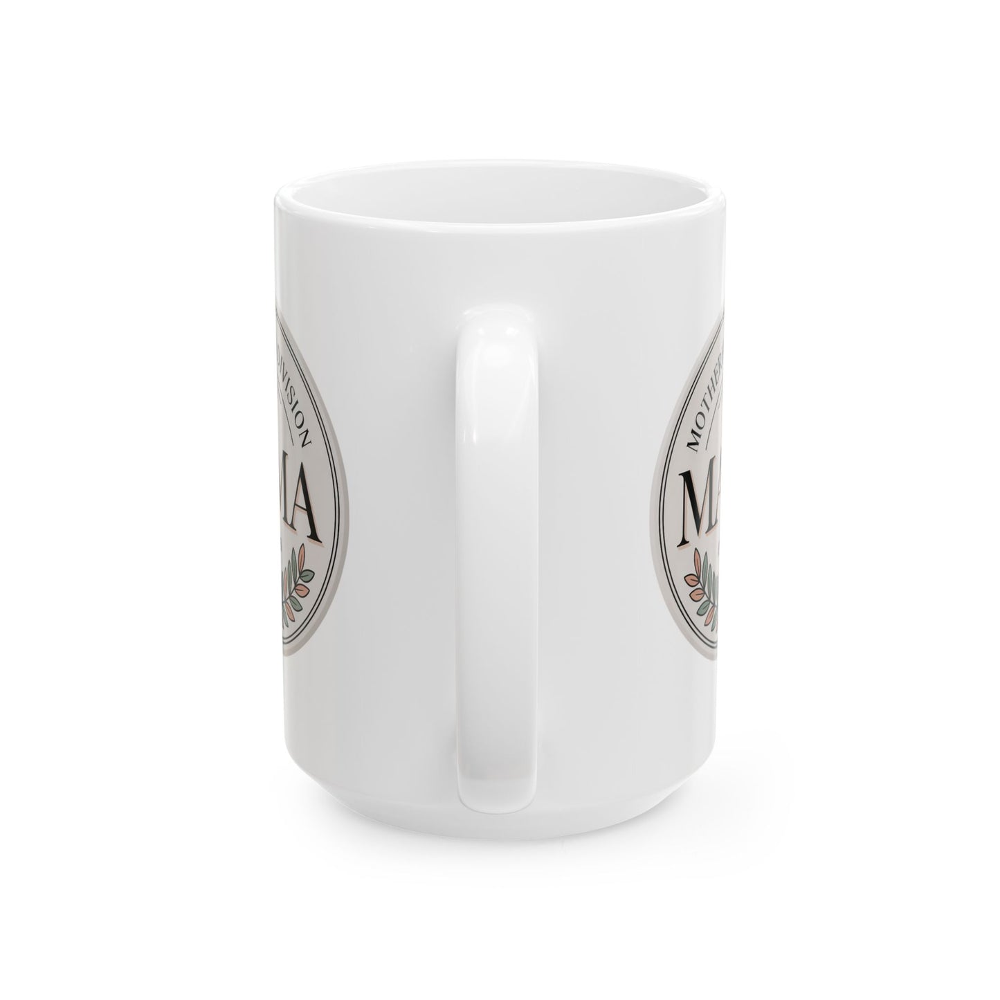 Mama Est. 2026 Ceramic Mug, (15oz)